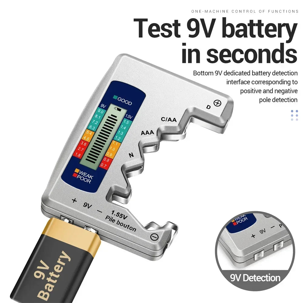 Mupoer Digital Battery Tester